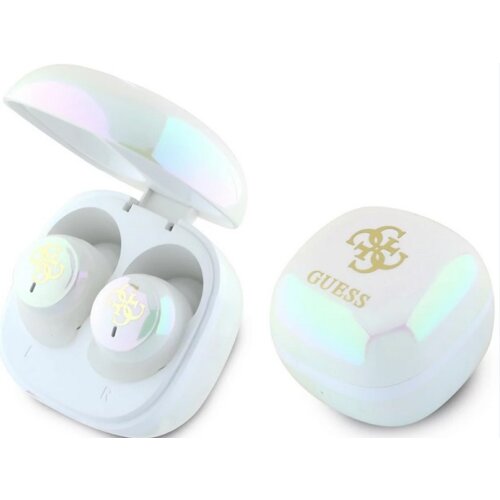 Guess bluetooth slušalke buds GUTWSJ144ESH stereo - bele, (21979789) Cene