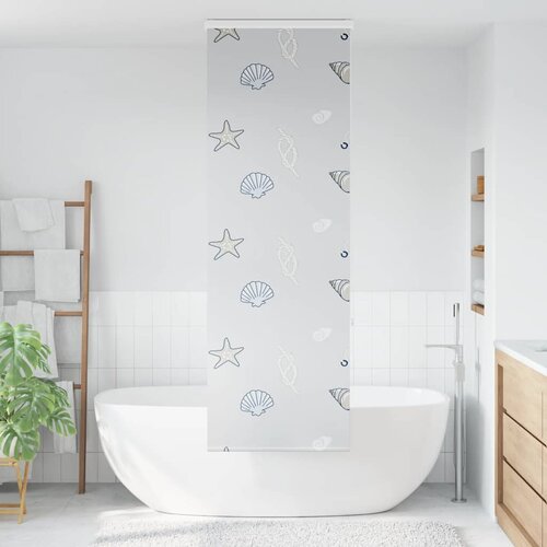  zavjesa za tu&amp;scaron; s kazetom 60x240 cm &amp;scaron;irina tkanine 56 cm Slike