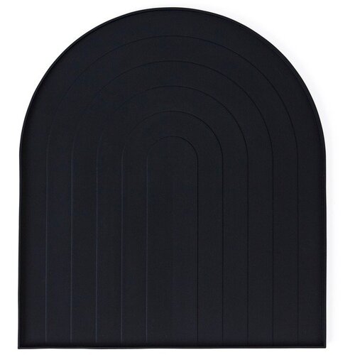 OYOY Living Design Crna silikonska podloga za ocjeđivanje posuđa 40x36 cm &ndash; Cijene