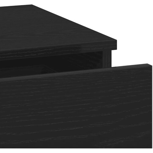  Noćni ormar Crni hrast 40 x 35 x 65 cm Konstruirano drvo Slike