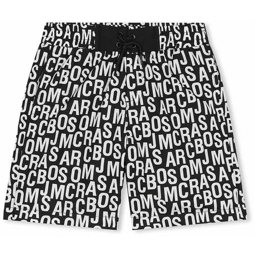 Marc Jacobs Otroške kopalne kratke hlače črna barva