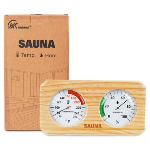 INF Lesen stenski termometer za savno, analog 70-250&amp;deg;F, (5000323118) Slike