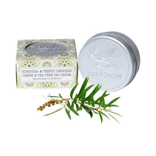 Kaurilan Sauna Veganski kremni deodornat (potovalna velikost) - Lemon & Tea Tree Cene