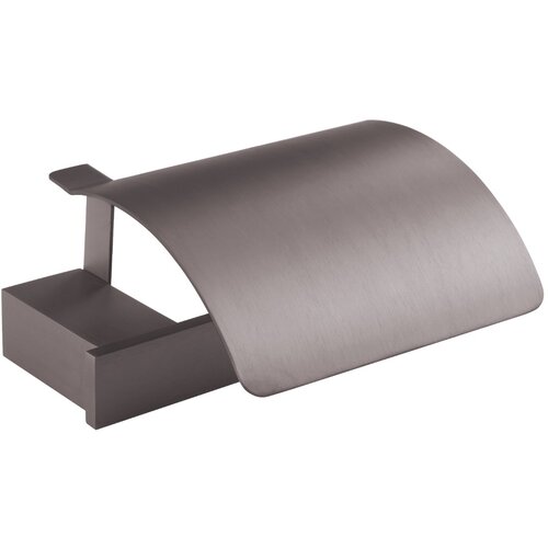 Tatay ZIDNI DRŽAČ TOALETNOG PAPIRA SA POKROVOM 14x8,5x18,5cm ALUMINIJ, OSLO L SIVI Slike