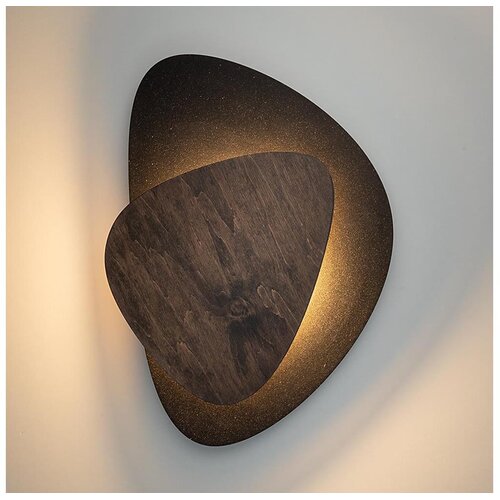  LED zidno svetlo PEDRA LED/7W/230V crna/braon Cene