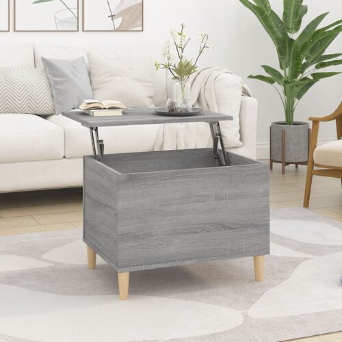 vidaXL Stolić za kavu boja hrasta 60 x 44,5 x 45 cm konstruirano drvo Cijene