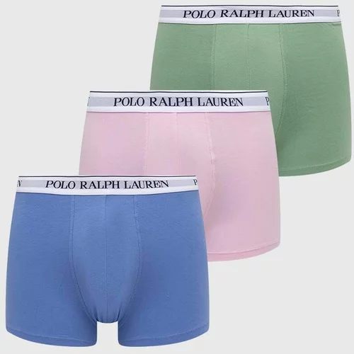 Polo Ralph Lauren Boksarice 3-pack moški, siva barva