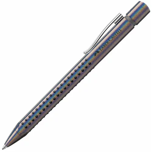Faber-castell Kemični svinčnik Grip Glam M, srebrn