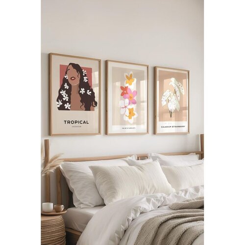 WALLXPERT &Ccedil;-300616 - 5070 Vi&scaron;enamenski set dekorativnih slika (3 komada) Cene
