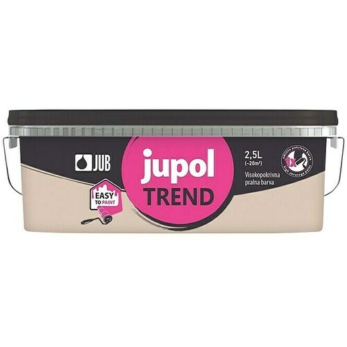 Jub Unutarnja disperzijska boja , Trend, latte (Smeđe boje, 2,5 l) Slike