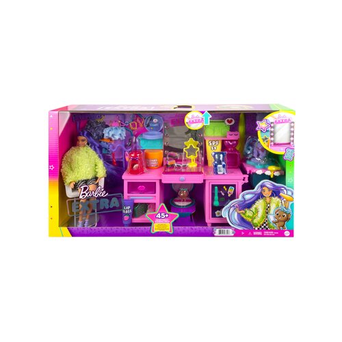 Barbie Igralni komplet z , styling mizo in več kot 45 dodatki Slike