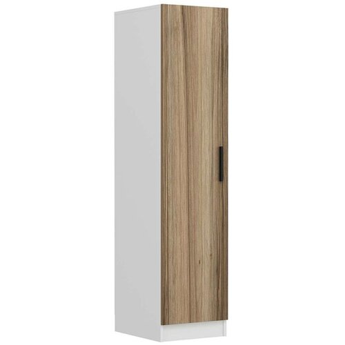 Hanah home minar kale - 8684 walnutwhite wardrobe Slike