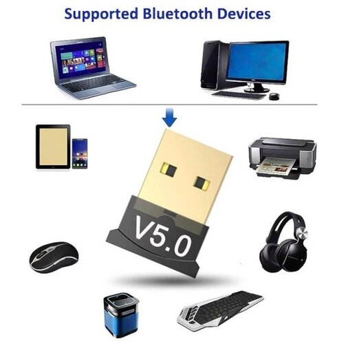 Gembird BTD-MINI8 ** USB2.0/3.0 Bluetooth dongle v5.0, 2.4Ghz 3MB/s(24Mbps) 8dBm 20m BR8651(399) Cene