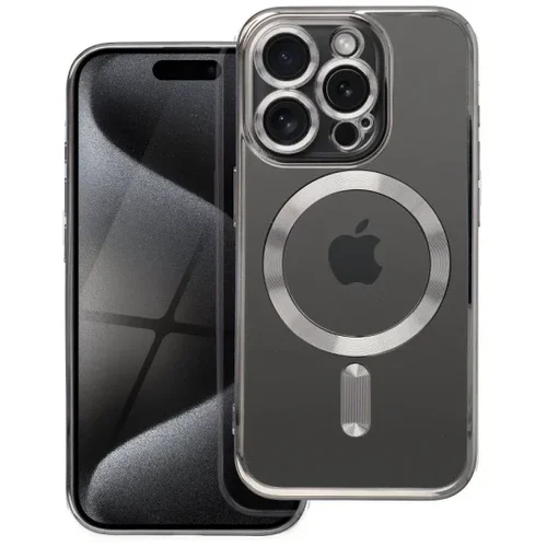  Electro Mag Cover case compatible with MagSafe for IPHONE 15 PRO grey titanium