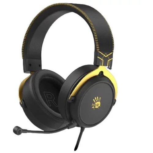 A4Tech M590i bloody virtual 7.1 (sports lime) gaming slušalice crno/žute Cene