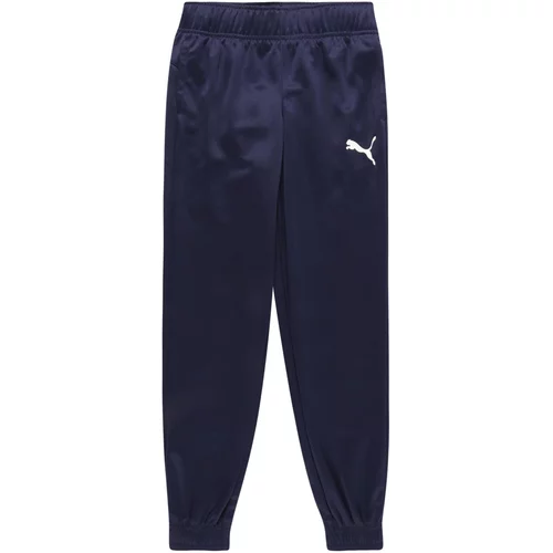 Puma Sportske hlače mornarsko plava / bijela