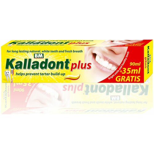 Kalladont plus pasta za zube 125ml tuba Slike