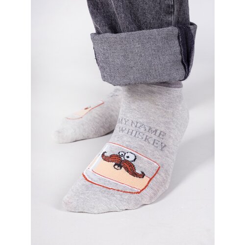 Yoclub Man's Cotton Socks Patterns Colors SKS-0086F-C200 Cene
