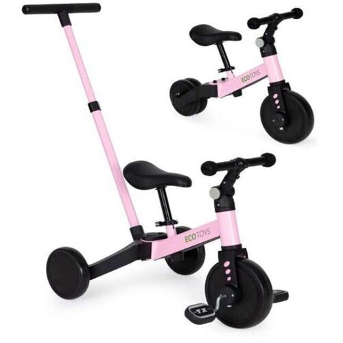 ECO TOYS BT-Tricikl 2U1 Pink YM Cene