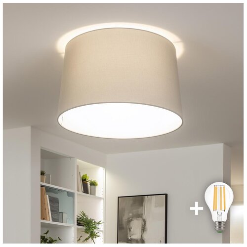 Brilagi - LED plafonski luster CERIA 1xE27/40W/230V prečnik 45 cm siva Cene