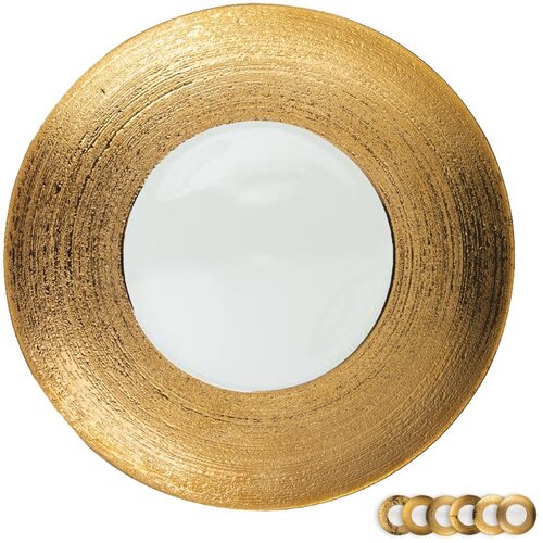 Le Coq Zlat plitev krožnik Deras 29xh3cm / okrogel / porcelan, (20456246) Slike