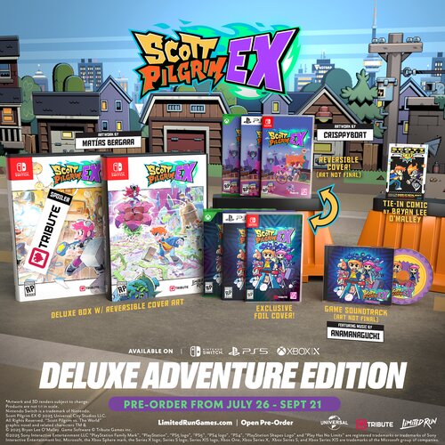 Scott Pilgrim EX Deluxe Adventure Edition - Limited Run (SWITCH) Slike