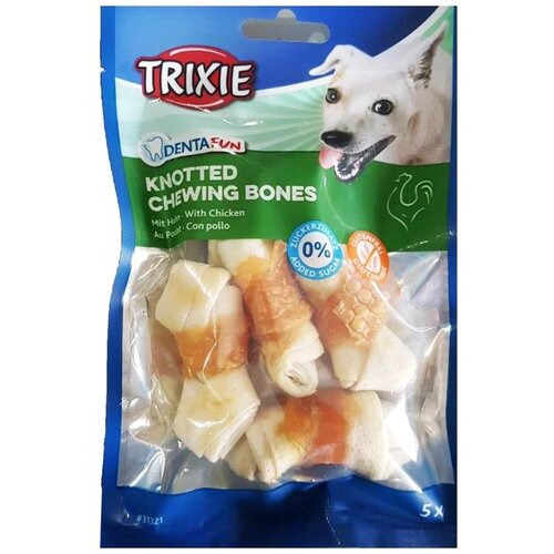 Trixie Poslastice za pse Denta Fun,Koske sa piletinom, 5x70 g Cene