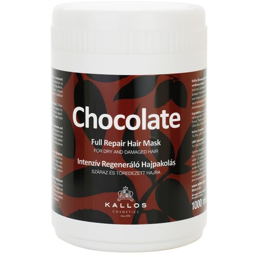 Kallos Cosmetics chocolate maska za suhu i oštećenu kosu 1000 ml Cijene