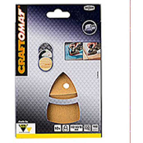 CRAFTOMAT listovi za brusilicu BFWP (D x Š: 102 x 62 mm, Granulacija: 180, 10 Kom.) Cijene