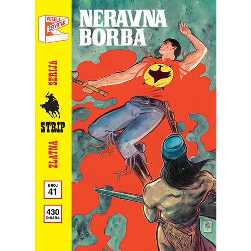Veseli četvrtak Grupa autora - Zlatna serija 41: Zagor, korica B Slike