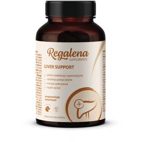 REGALENA suplement za pse liver support tablete 60/1 Slike