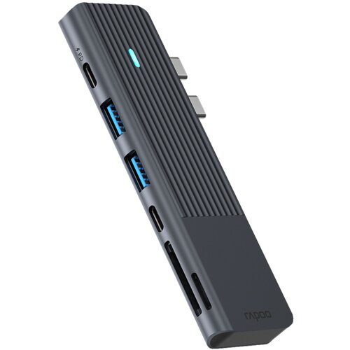 Rapoo USB-C Multiport Adapter 7-in-2, grey Cijene