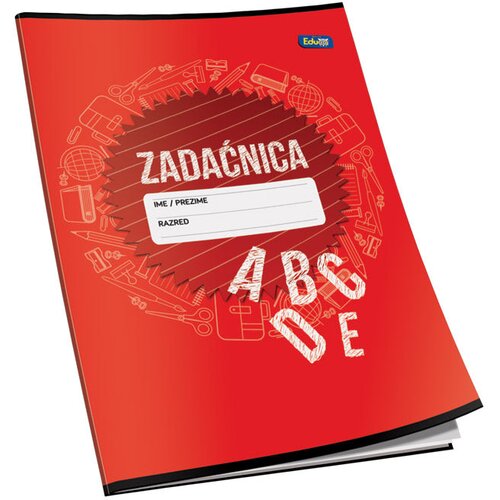  OBRAZAC &amp;Scaron;KOLSKI ZADAĆNICA A4 CRTE 12L EDUCA Slike