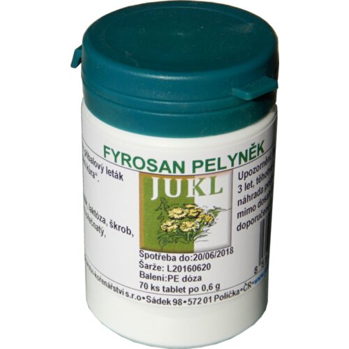 JUKL tablety Fyrosan Pelyněk Slike