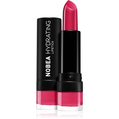 NOBEA Day-to-Day Hydrating Lipstick vlažilna &amp;scaron;minka odtenek Cherry Punch #L12 4,5 g Slike