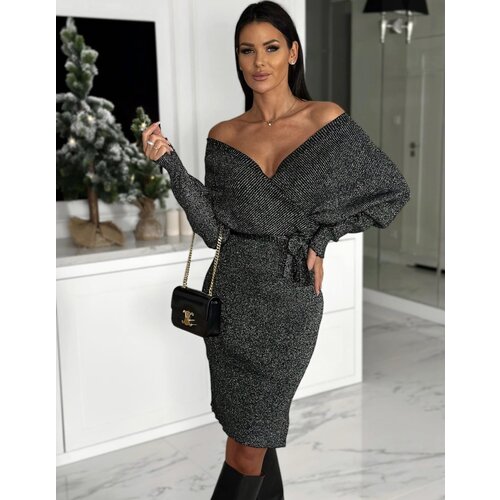 Beloved Taliessa obleka srebrna Cene