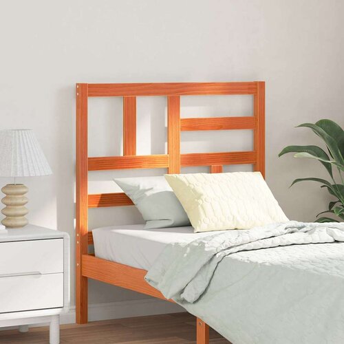  Uzglavlje za krevet s uzglavljem Vosak smeđa 80,5 x 4 x 104 cm Cijene