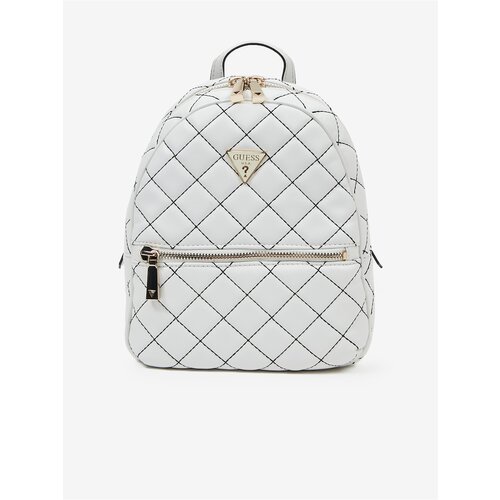 Guess White Women&amp;#039;s Small Backpack Cessily - Women Slike