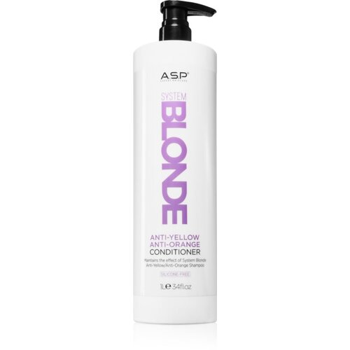 ASP System Blonde Anti-Yellow balzam za blond in sive lase 1000 ml Cene