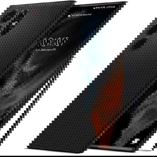 Spigen Liquid Air Samsung Galaxy S22 Ultra mat crna Cene