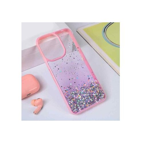 Teracell maskaframe glitter za xiaomi redmi 13C roze Cene