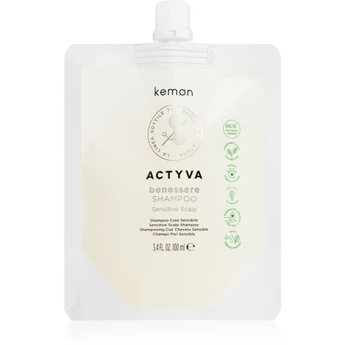 Kemon Actyva Benessere nežni čistilni šampon za lase 100 ml Cene