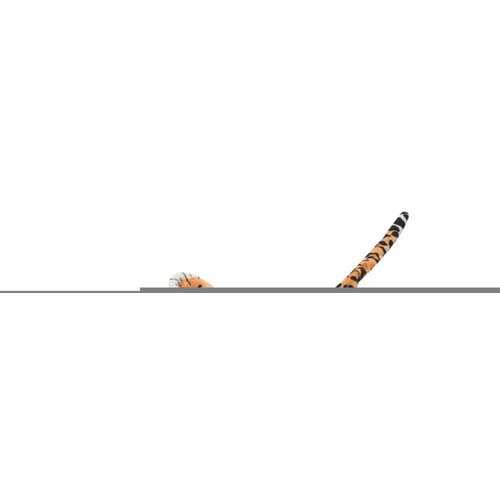 VidaXL Tepih Leopard od Pli&amp;scaron;a 139 cm Smeđi Slike