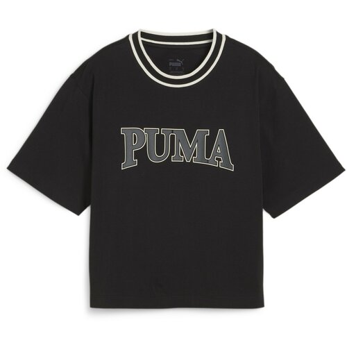 Puma squad graphic tee ženska majica crna 677903 Slike