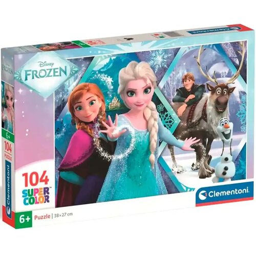 Clementoni Snježno kraljevstvo supercolor slagalica od 104 dijela - Cene