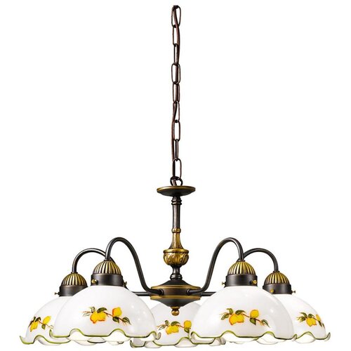  Kolarz 731.85.116 - Luster na lancu NONNA 5xE27/75W/230V, s motivom limuna Cene