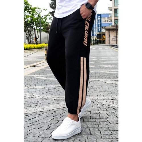 Madmext Sweatpants - Black - Joggers Slike