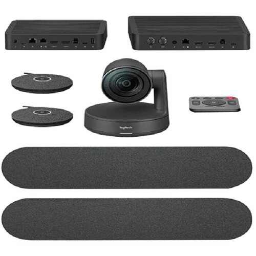 Logitech Rally Ultra-HD 4K Web kamera 1440 x 720 piksel Postolje Slike
