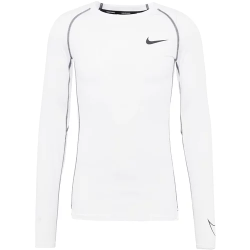 Nike Tehnička sportska majica crna / bijela