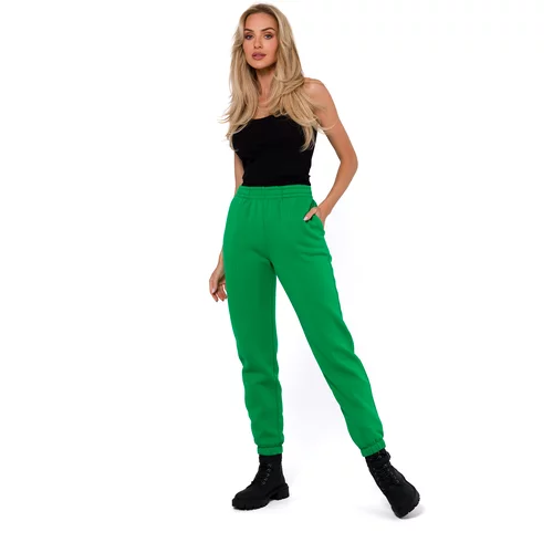 Made Of Emotion Woman's Trousers M760 Grass